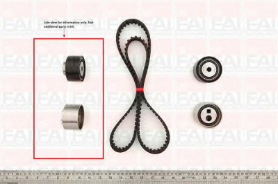 FAI AUTOPARTS tbk110 -  Комплект ремня ГРМ